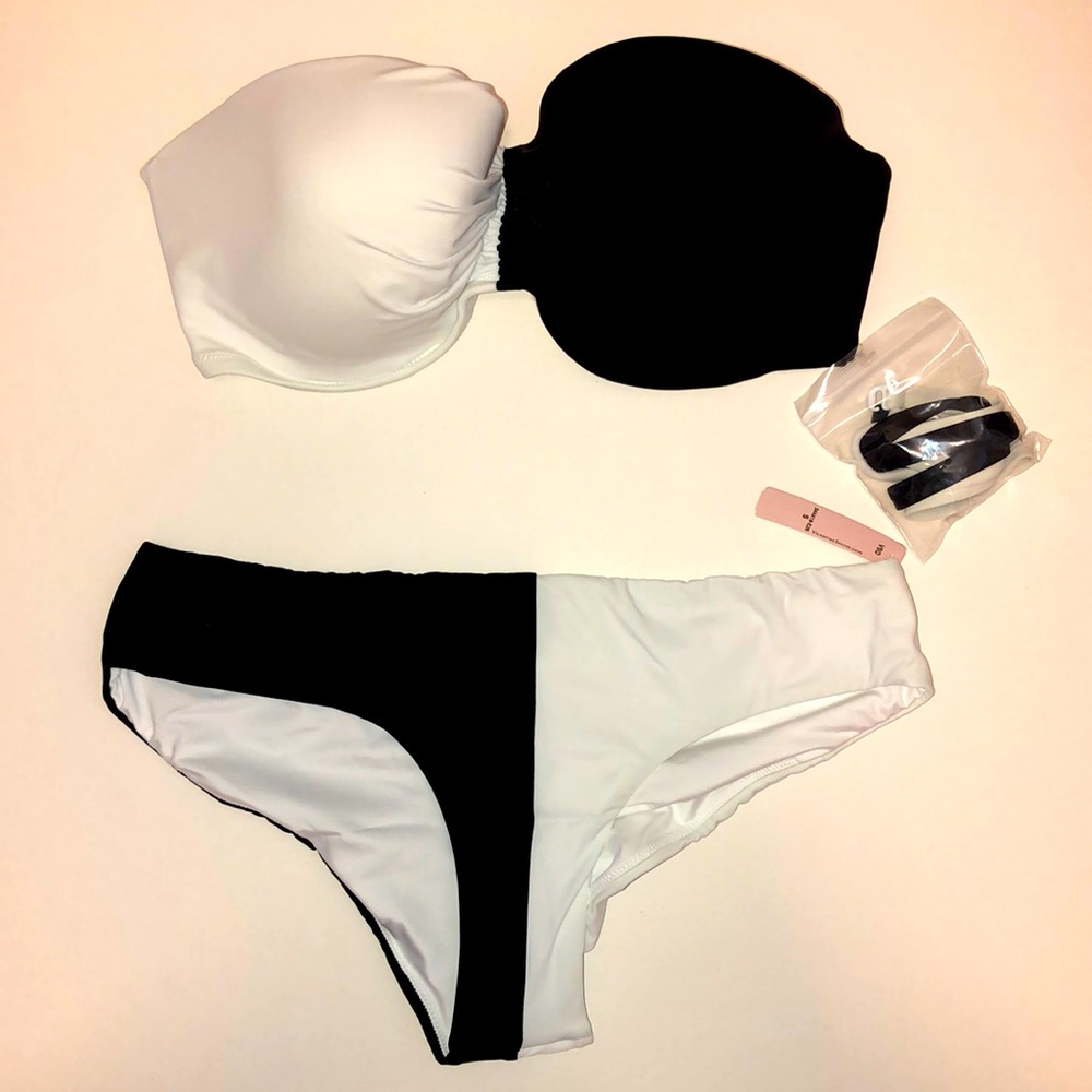 NWT Victoria Secret Swim colorblock bikini